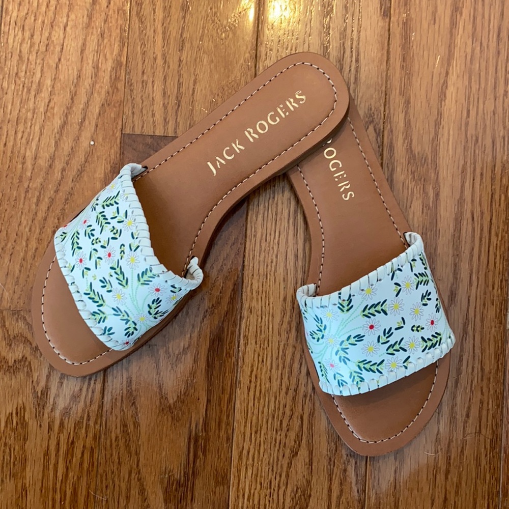 Brand new in box Sofia slides from jack rogers